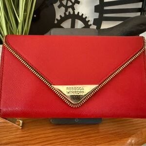 EUC Rebecca Minkoff Metro Wallet - Lipstick Red 💄